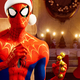 Happy holidays, from your favorite friendly neighborhood Spider-Man.